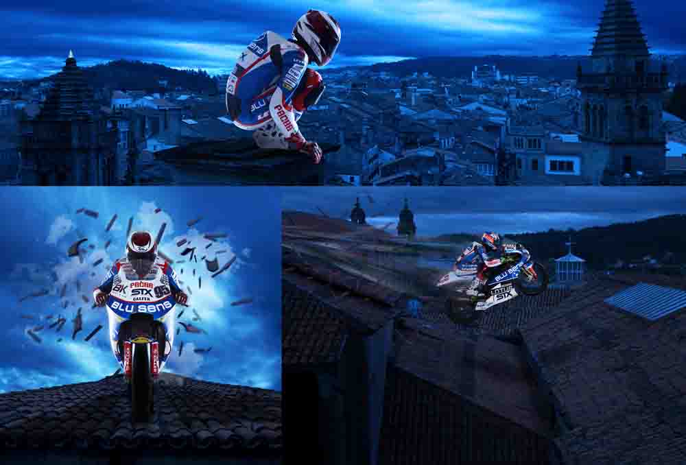 Motociclismo Blusens-BQR publicidad