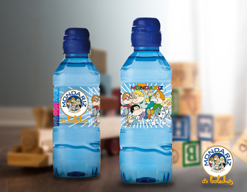 Agua mineral para niños