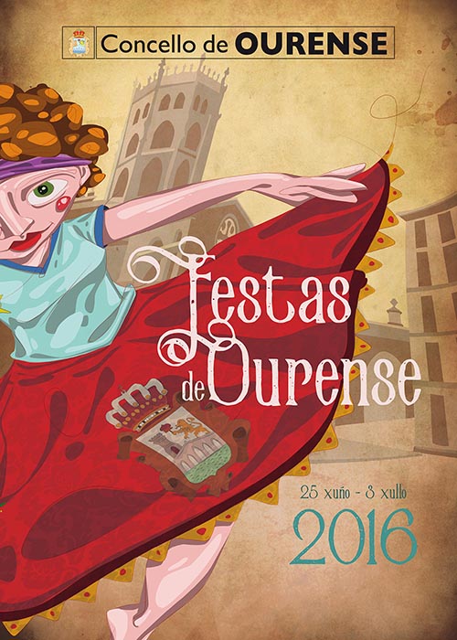 Cartel fiestas ourense