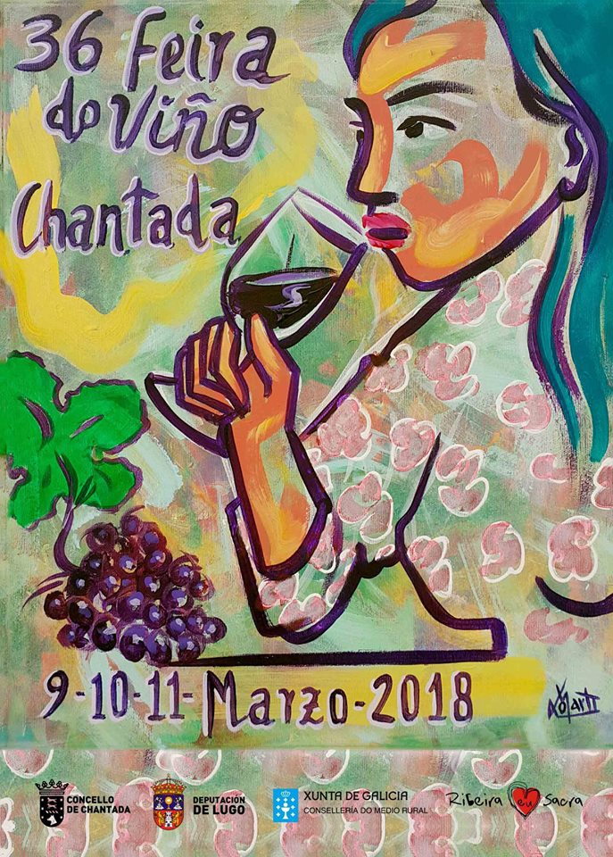 cartel feira viño chantada 18