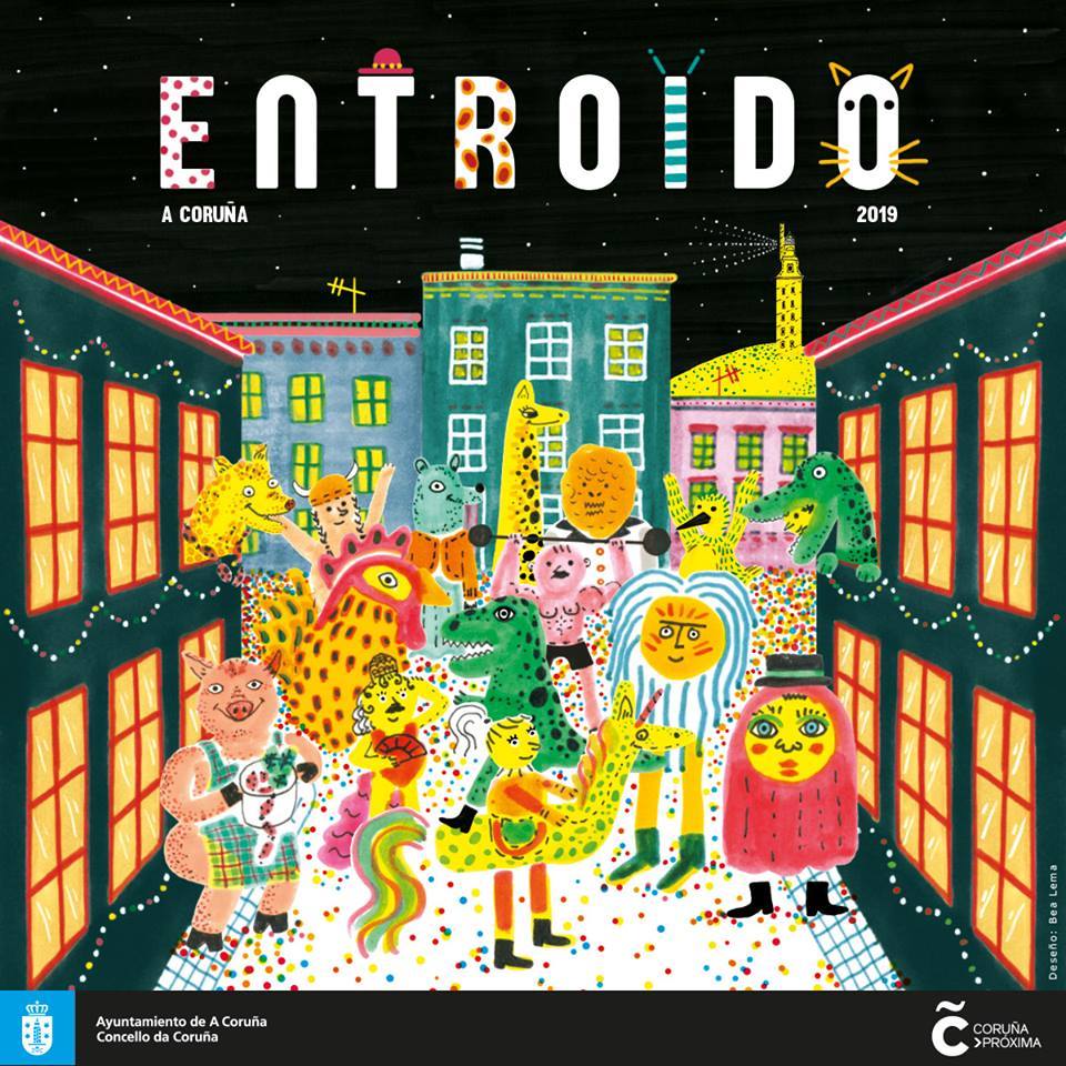 cartel_entroido2019_coruña